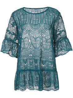 кружевная блузка  Anna Sui