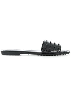 шлепанцы с заклепками Tods Tod`S