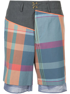 plaid bermuda shorts Kolor