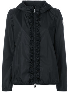 куртка с капюшоном и оборкой  Moncler