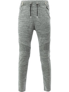 байкерские брюки Balmain