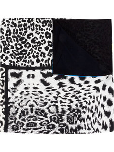 леопардовый платок с панельным дизайном Pierre-Louis Mascia
