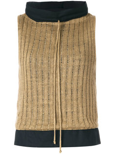 вязаный топ без рукавов Maison Margiela