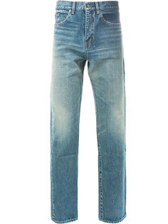 джинсы прямого кроя Saint Laurent