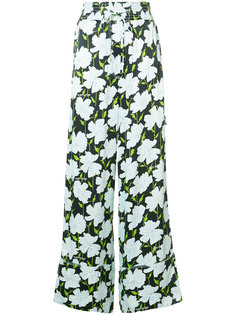 брюки с цветочным рисунком Off-White