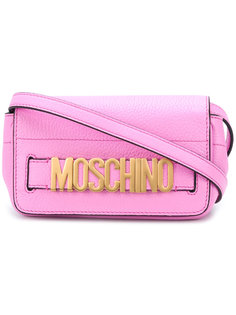 сумка через плечо с логотипом Moschino