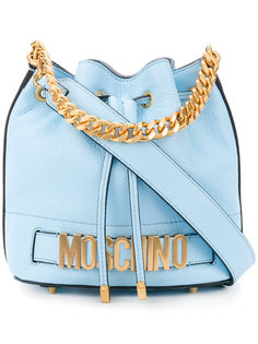 сумка-мешок с логотипом  Moschino