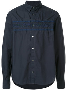рубашка с вышивкой Sacai