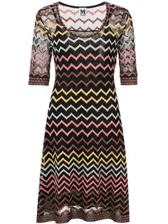 платье с зигзагообразным узором M Missoni