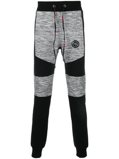 спортивные брюки с панельным дизайном Plein Sport