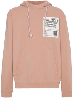 stereotype print hoodie Maison Margiela