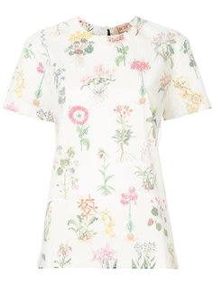 блузка с цветочным узором Nº21