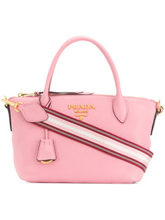 сумка-тоут с логотипом  Prada
