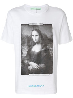 Monalisa print T-shirt Off-White