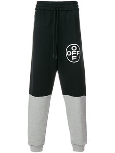 two tone logo track pants Off-White