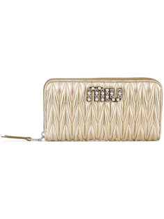 стеганый кошелек Miu Miu