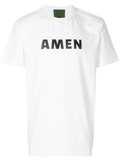 футболка с логотипом Amen Amen.
