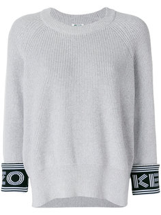 свитер с логотипом Kenzo на манжетах Kenzo