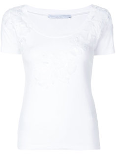 футболка с вышивкой Ermanno Scervino