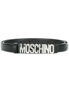 ремень с пряжкой-логотипом Moschino