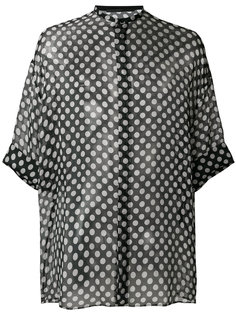 рубашка с узором в горох Haider Ackermann