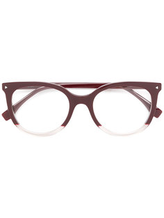 очки в круглой оправе Fendi Eyewear