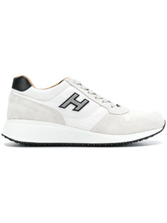 кроссовки с контрастными панелями Hogan