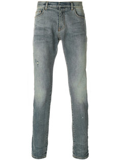 джинсы узкого кроя с эффектом потертости Faith Connexion
