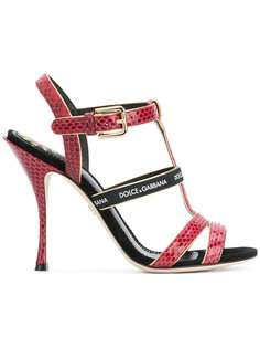 босоножки на каблуке с Т-образным ремешком Dolce &amp; Gabbana