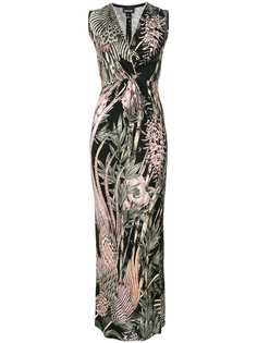 платье с принтом new world Just Cavalli