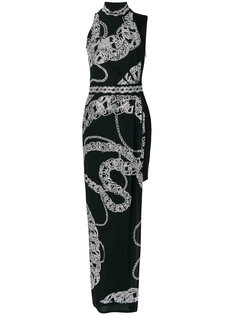 платье с цепочным узором Just Cavalli