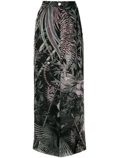 брюки с принтом nature Just Cavalli