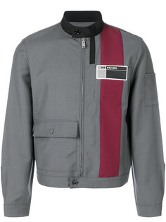 banded military jacket Prada