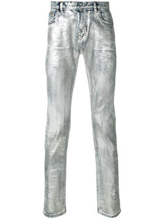 faded metallic jeans Faith Connexion