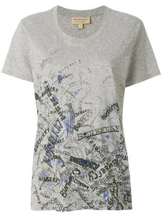 doodle print T-shirt Burberry