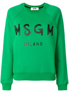 толстовка с логотипом  MSGM