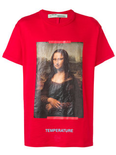 футболка с принтом Mona Lisa Off-White