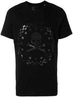 футболка с принтом черепа и звезд Philipp Plein