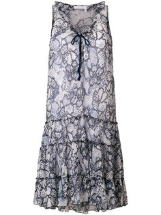 платье шифт с принтом  See By Chloé