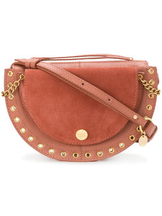 сумка-сэтчел декориорванная люверсами See By Chloé