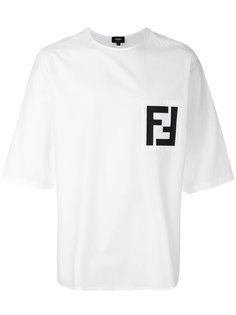 футболка с логотипом FF Fendi