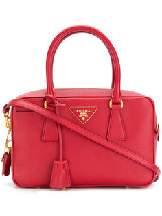 сумка с верхними ручками Saffiano Prada