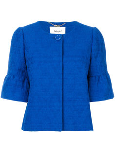 pleated back cropped jacket Blugirl
