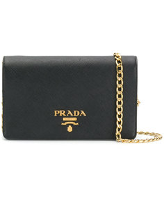 кошелек с цепочной лямкой Prada