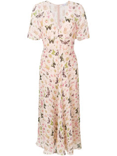 bug print dress Red Valentino