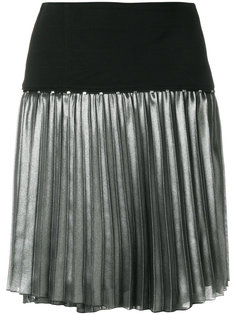 metallic pleat skirt  Versace Jeans