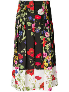 cropped floral palazzo pants Blugirl