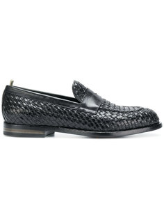 weave-design loafers Officine Creative