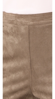 BB Dakota Violet Faux Suede Leggings