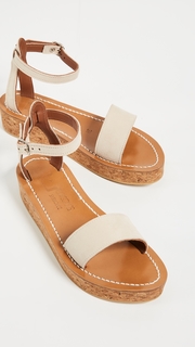 K. Jacques Talloire Flatform Sandals